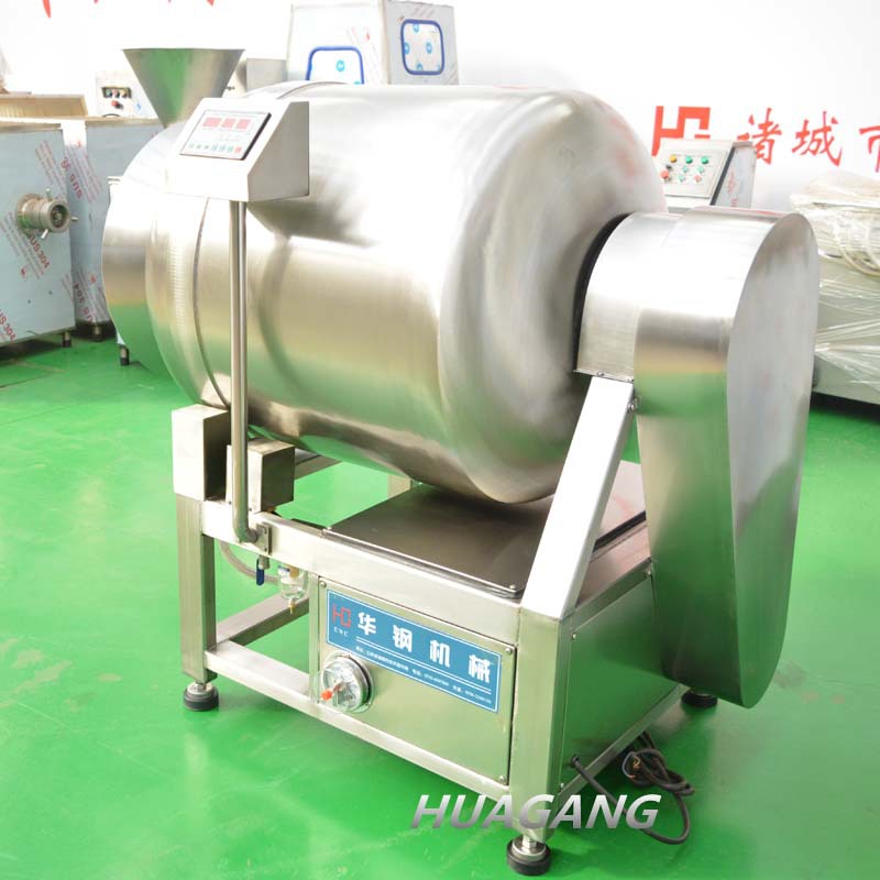 辽宁香辣牛肉真空滚揉机 不锈钢呼吸式腌制机 辽宁滚揉机批发价