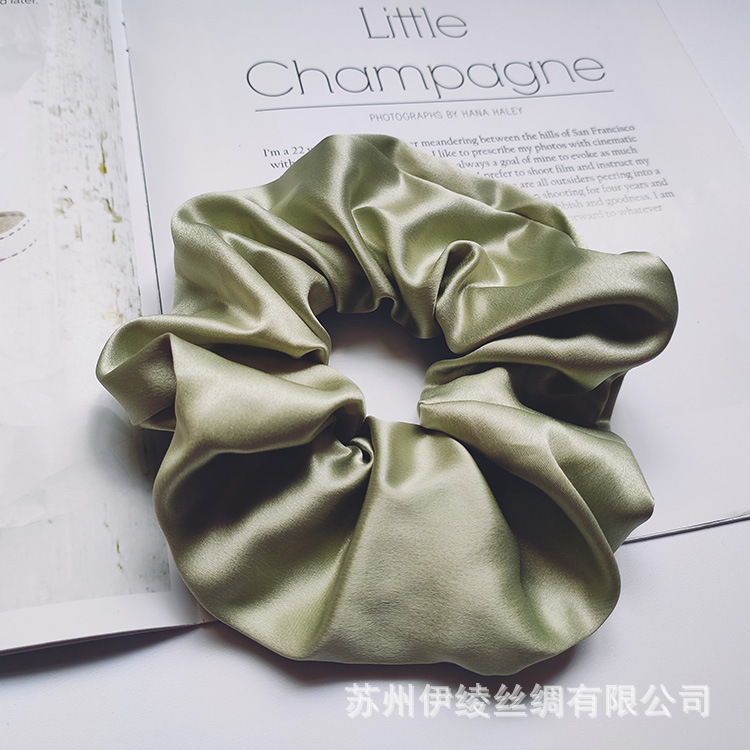 MAC010 Hijab Scrunchies silk hair ribbon from Mariam's Collection3