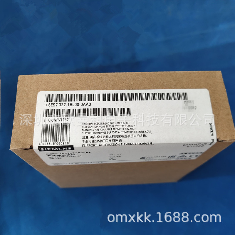 可编程PLC控制器6ES7322-1BL00-0AA0西门子模拟量模块 现货
