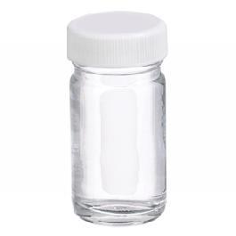 AC圆形瓶_ 250ml 白色聚丙烯盖 PTFE表面的聚乙烯垫6个/包24个/箱