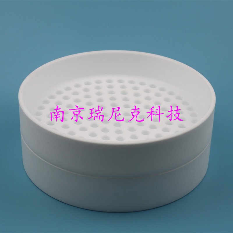 聚四氟乙烯筛子/四氟筛网9.5mm/配套托盘和盖子