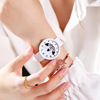 Fresh fashionable cute watch, children's quartz watches, Korean style, simple and elegant design