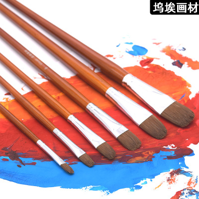 Manufactor Direct selling Langhao Brush Pen Water Chalk Set Watercolor propylene paint brush Round Brush Pen customized