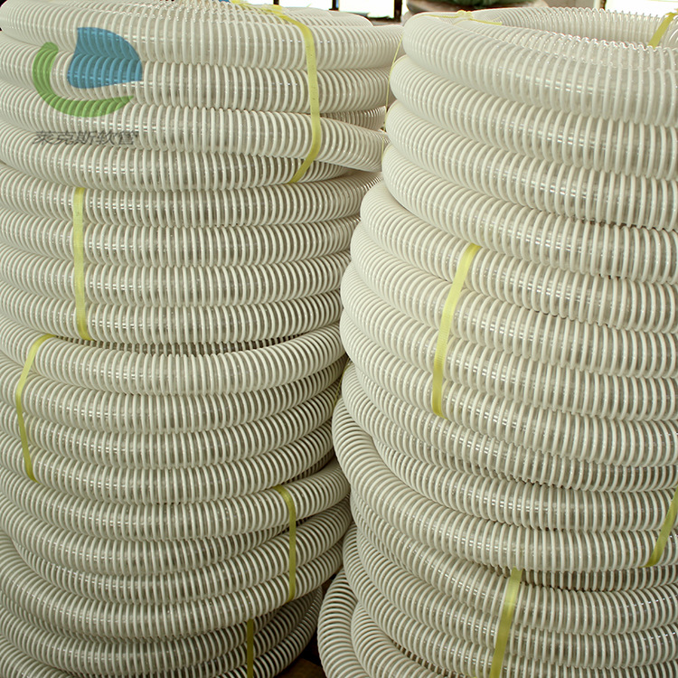 PVC塑筋缠绕管 塑筋螺旋增强软管 塑料波纹软管吸尘软管