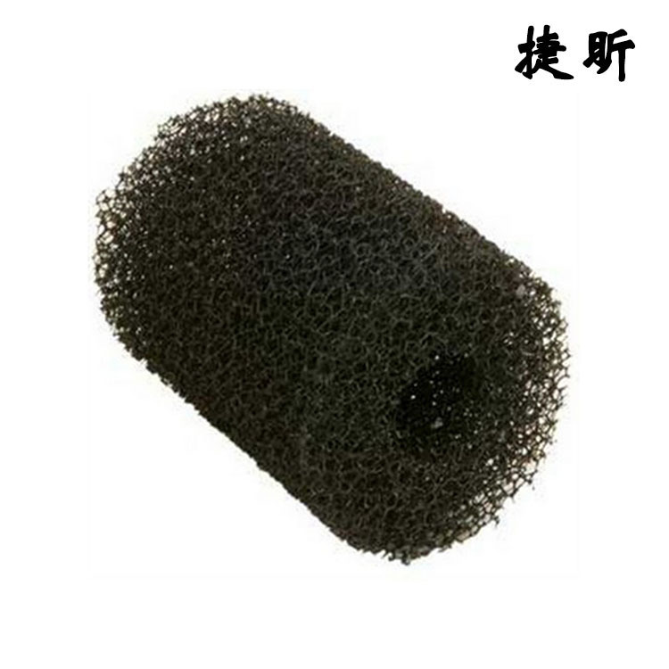 厂家供应废水处理厂排污用开孔海绵管过滤除污35ppi爆破海绵管
