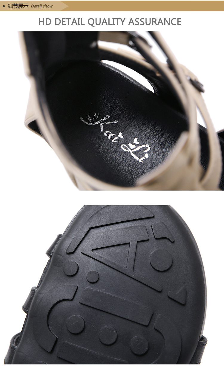 Chaussures été pour femme en Caoutchouc - Ref 3346701 Image 31