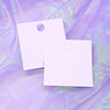 Earrings, cards, accessory, pack, jewelry, fashionable white stand, Korean style, simple and elegant design, custom made