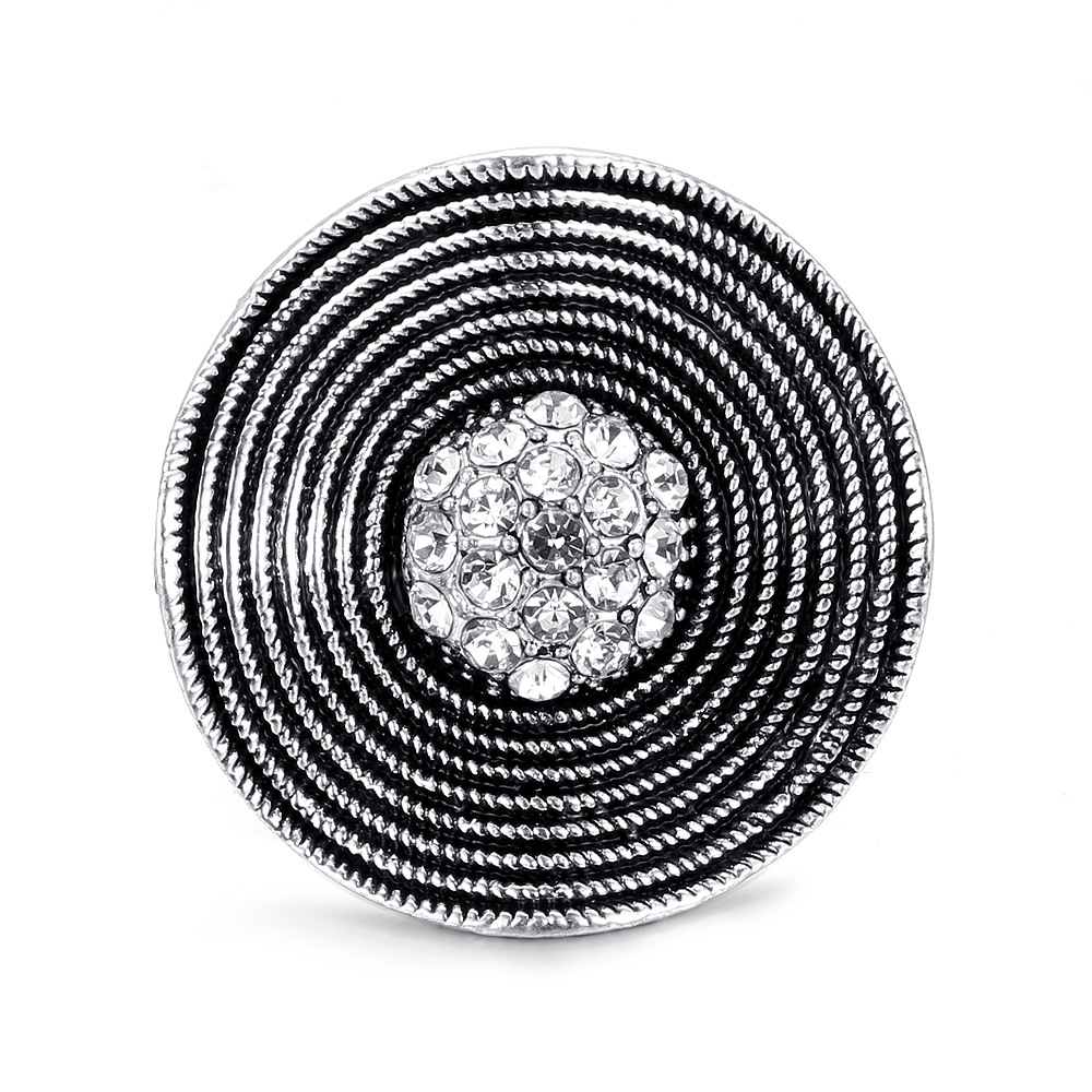 Holiday Occasion Alloy Material Retro Round Artificial Gemstones Alloy Wholesale Rings