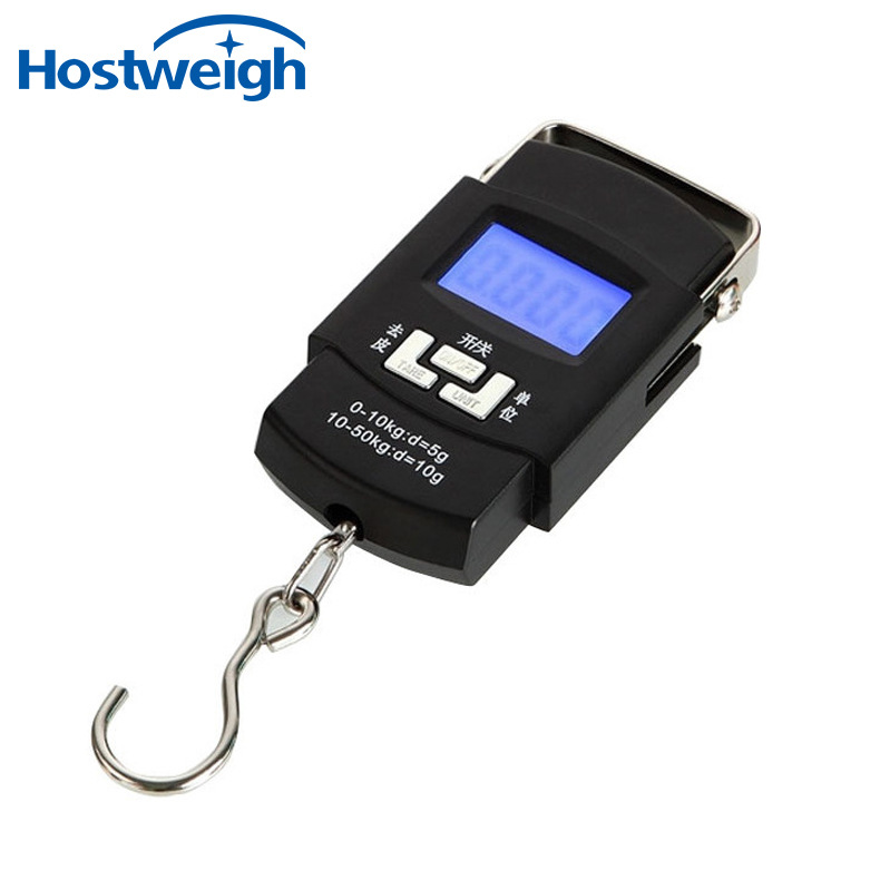 衡赛特手提电子秤 迷你便携式旅行邮政箱包称50kg 家用行李电子称