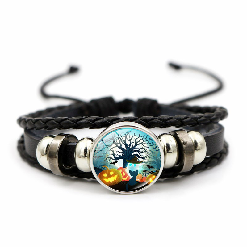 Bracciale di perle halloween accessorio gioiello fatto a mano_voghion.com
