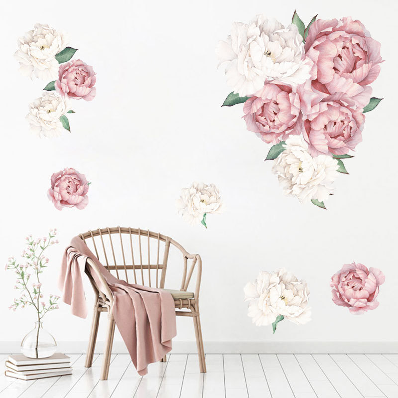 Creative Peony Series Wall Stickers display picture 6