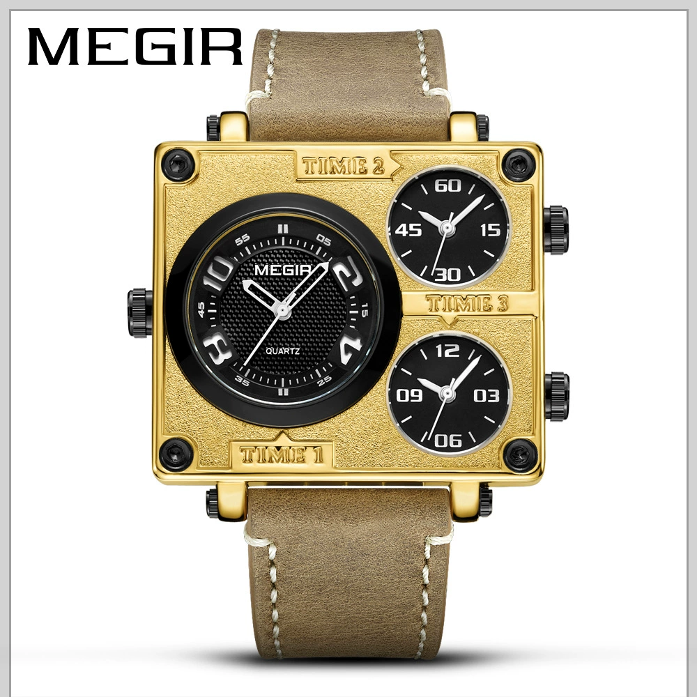 [New Maggel Retro Fashionable Multi -time Sports Quartz Men's Watch] Модель: 2069G.