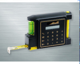 高精度多功能计算器3m5m钢卷尺 鲁班尺 厂家定制直销