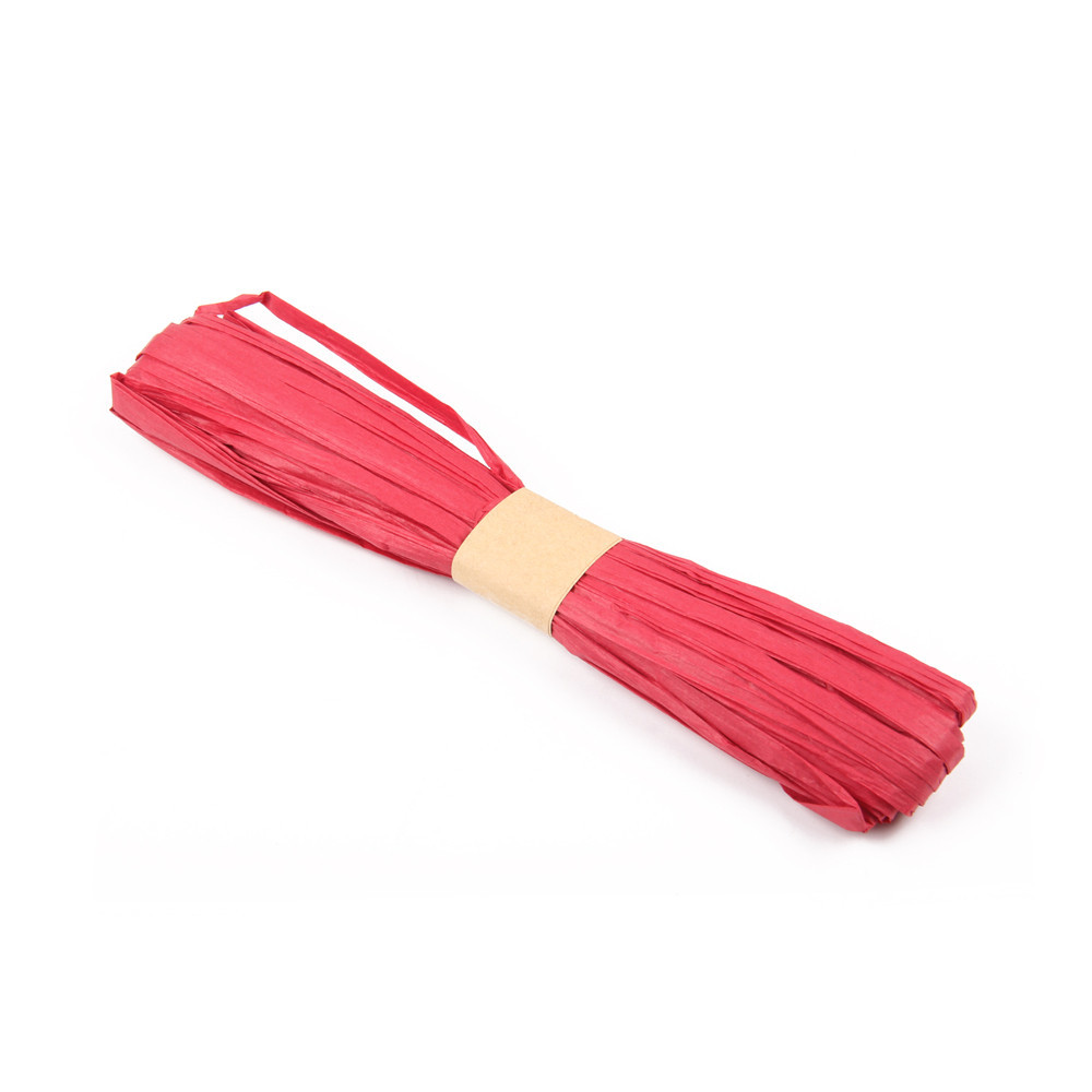 Directo de fábrica de bricolaje hecho a mano de la artesanía de la cuerda de papel de la cuerda tejida multicolor de color de la