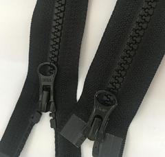 Ykk5号樹脂両開きファスナーykk上下ファスナーゴム歯ファスナー入退室ダウンジャケットファスナー