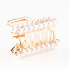 Hairgrip from pearl, brand crab pin, hair accessory, simple and elegant design