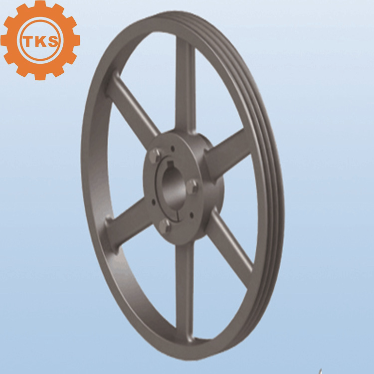 锥套皮带轮 锥套3020 铸铁皮带轮 厂家直销 苏州泰克森机械 价低