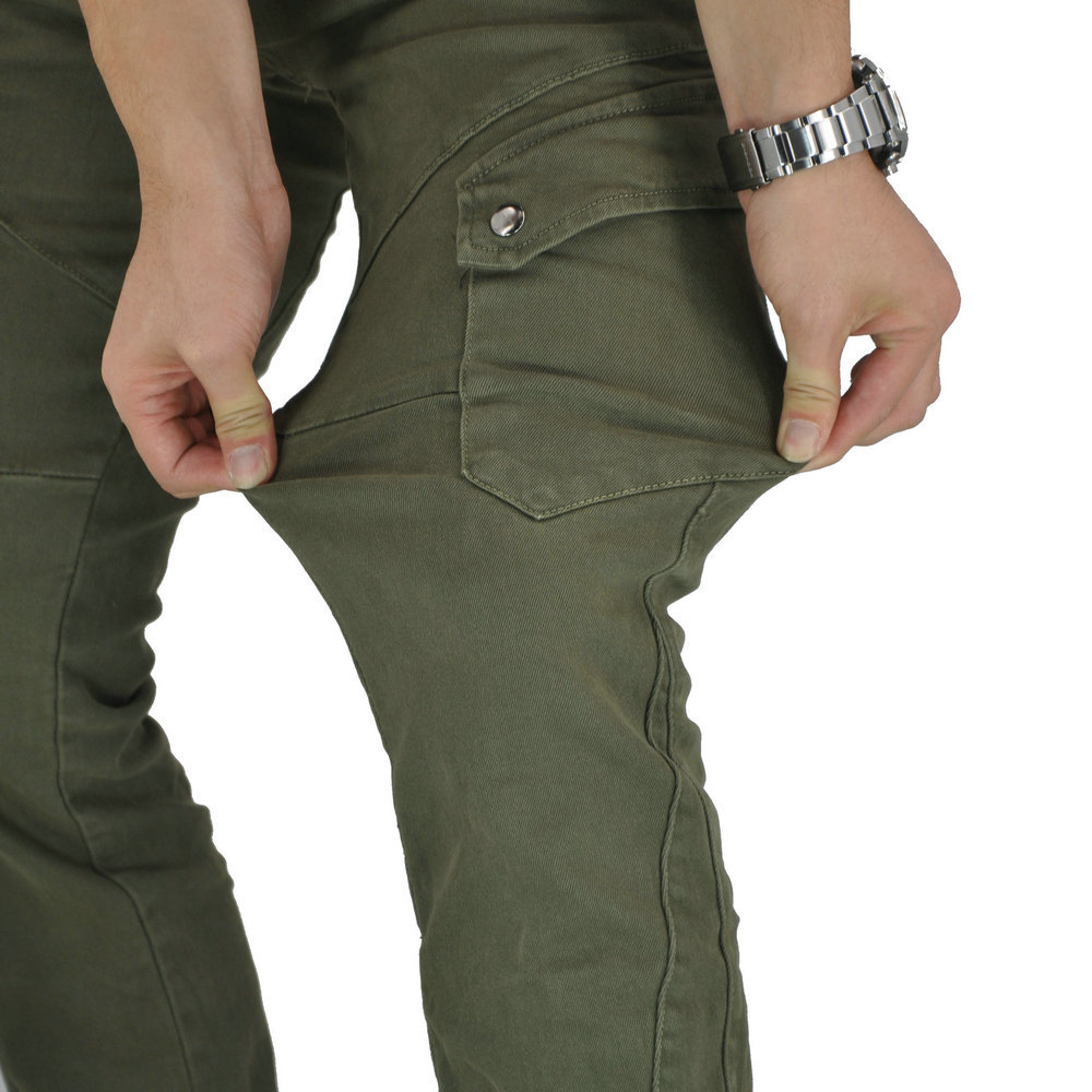 Directo de fábrica retro pantalones delgados pantalones vaqueros de la motocicleta al aire libre de los hombres pantalones pequeños pantalones de montar a prueba de caídas