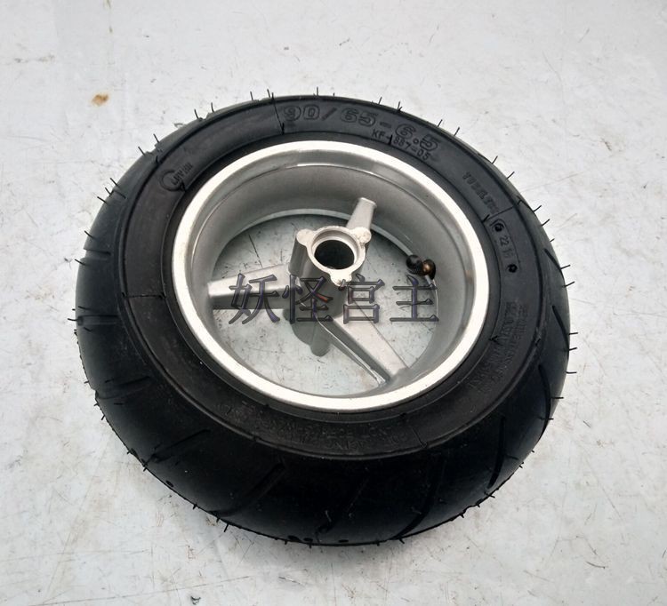 49CC mini car accessories small sports car wheel hub front 90/65-6.5 rear 110/50-6.5 wheel inner and outer tire