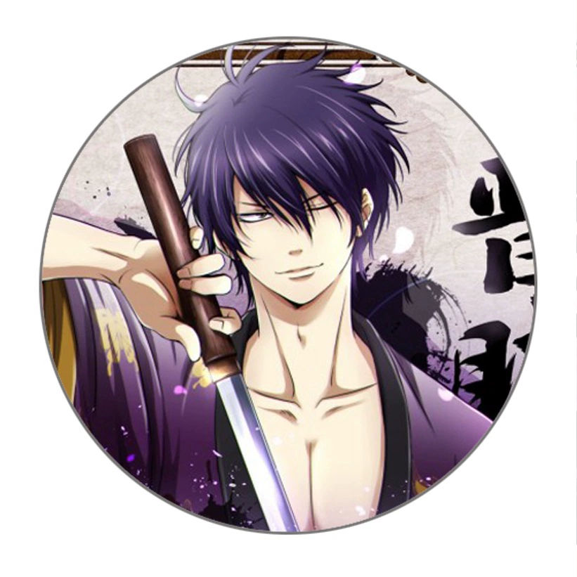 Аниме держатель для телефона, рамка Gintama, ленивый держатель, несколько вариантов, серебристый