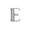 Crystal with letters, brooch, pin lapel pin, badge for beloved, protective underware suitable for men and women, English letters, simple and elegant design