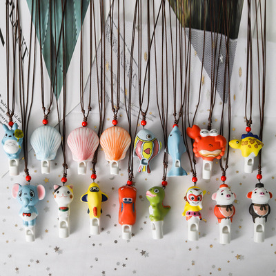 originality whistling toy children kindergarten ceramics Stall lovely Dolphin Pig dinosaur Car elephant