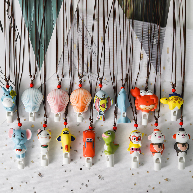 originality whistling toy children kindergarten ceramics Stall lovely Dolphin Pig dinosaur Car elephant