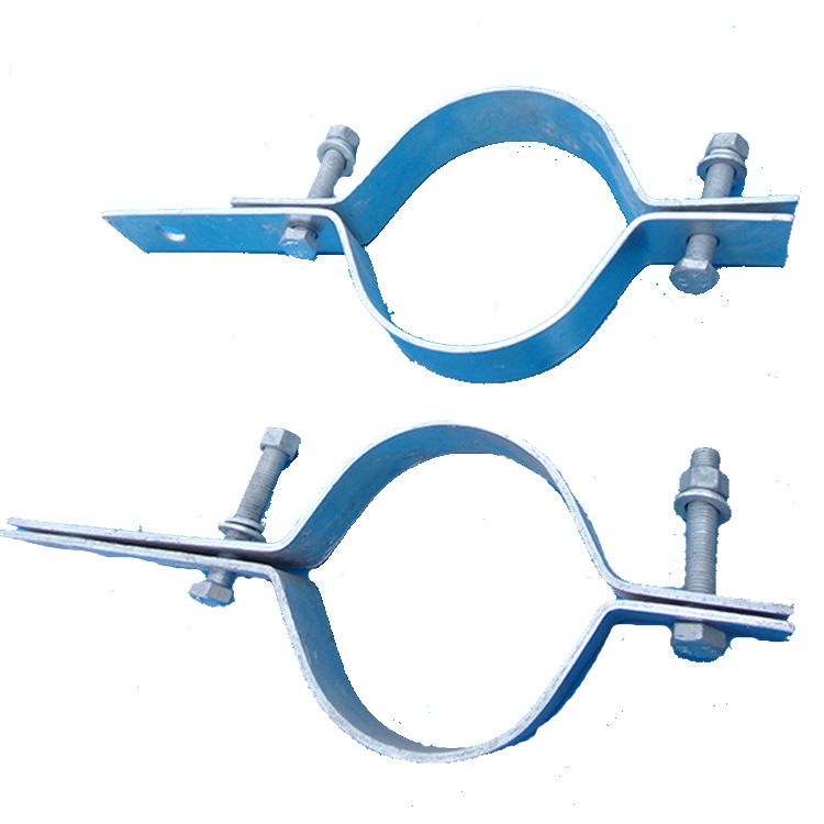 厂家定做杆用抱箍 热镀锌卡箍 水泥线杆紧固夹具国标产品低价出售