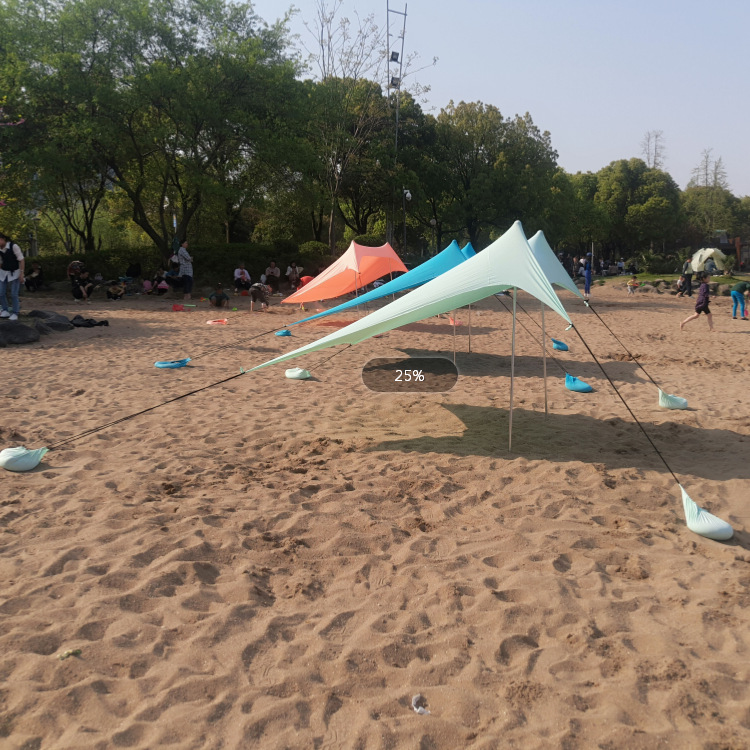 goods in stock Exit Explosive money Leica Atrium sunshade outdoors Camping Go fishing Anti sai Beach Tent