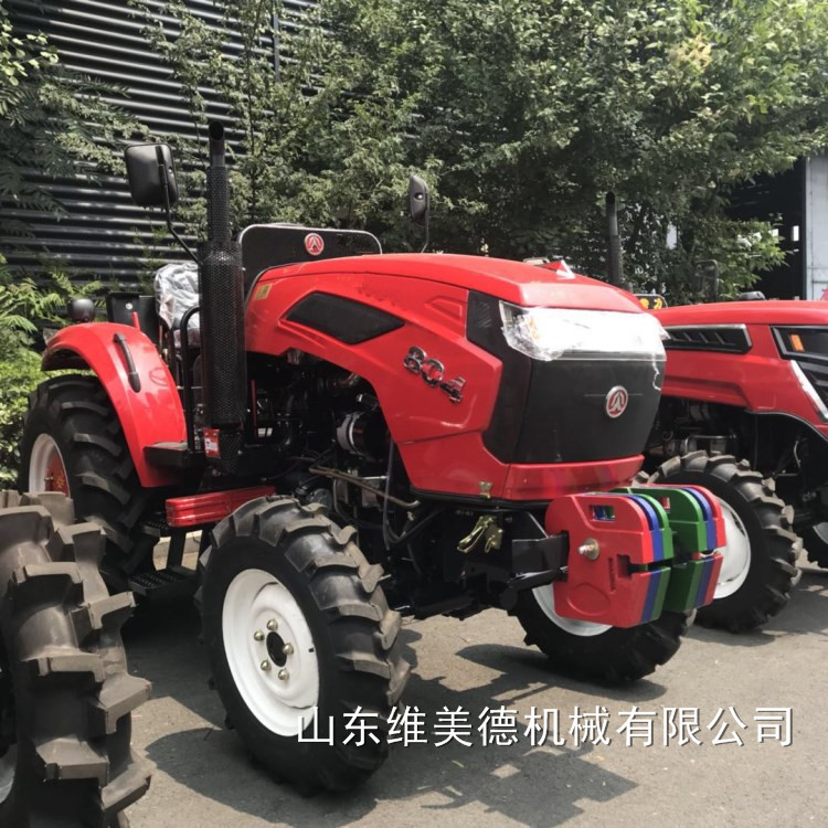 热销农田四轮四驱拖拉机 精品中型拖拉机 多缸农用拖拉机