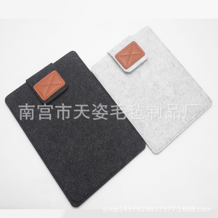 适用 iPad air 毛毡内胆包 华为M5毛毡包 10寸平板保护套袋