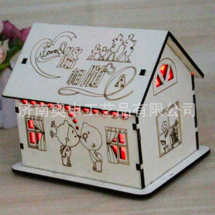 济南奥申创意木盒存钱罐加工定制