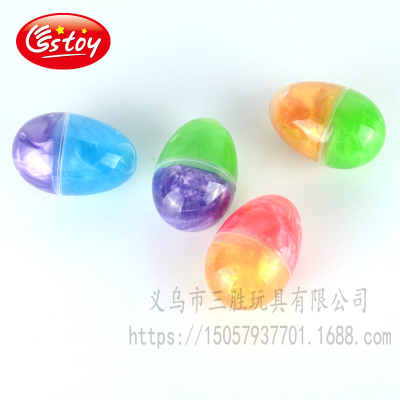 Egg color crystal mud