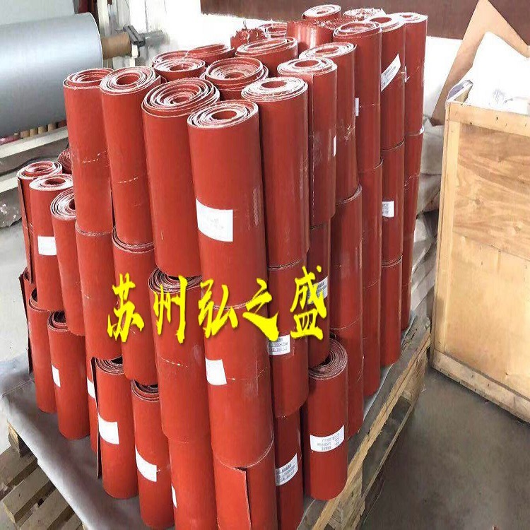 High temperature silicone gules Glass fibre Silica cloth Two-sided Single Silica cloth