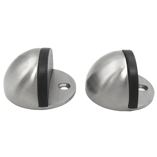 Door stop stainless steel door top door stop turtle top semicircular anti-collision glass door floor-mounted top-mounted limit door bumper