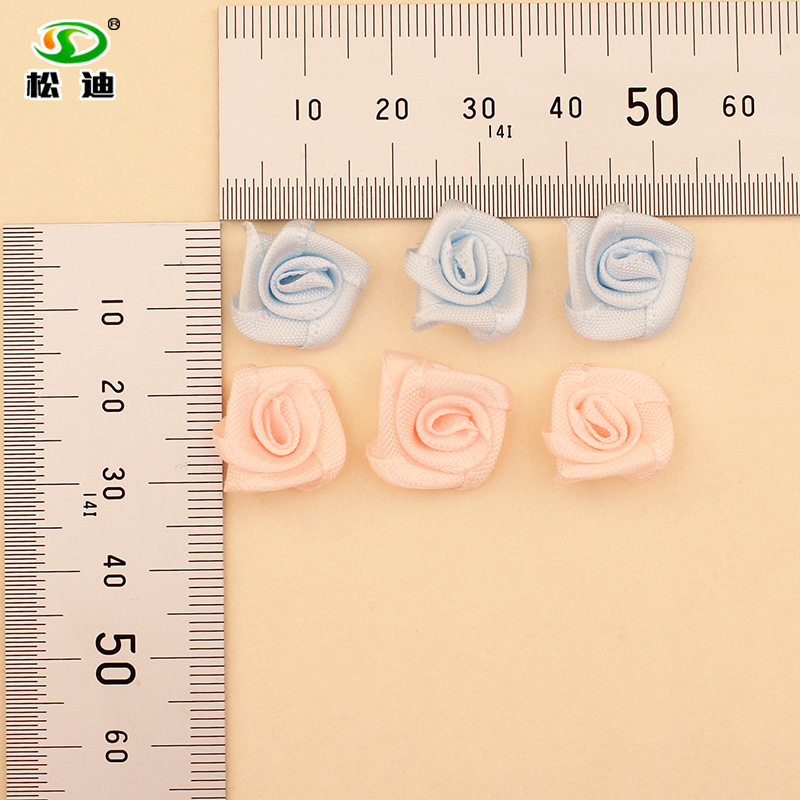 三分涤纶带玫瑰花3