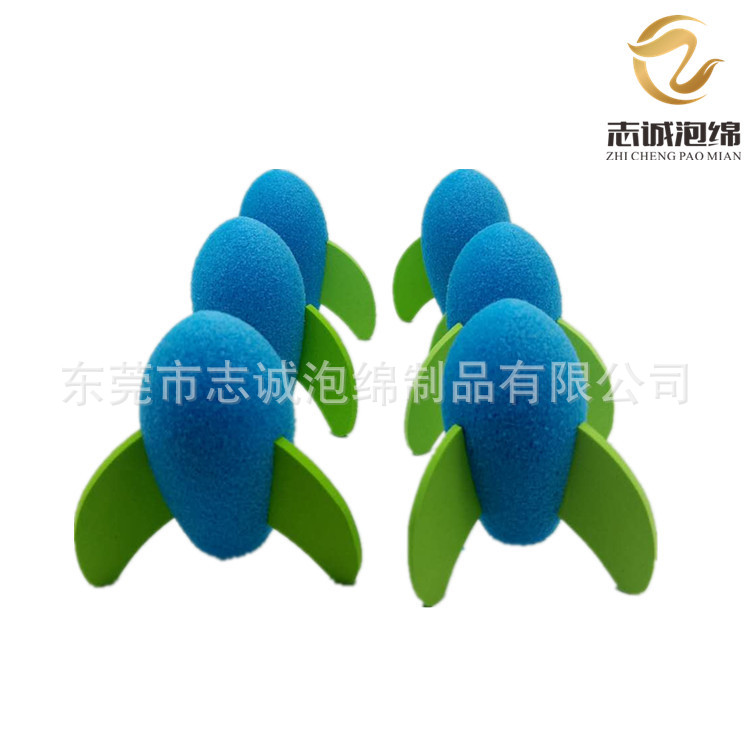 海绵泡绵泡沫火箭头 橙黄飞弹火箭筒EVA海绵飞弹 珍珠棉火箭筒