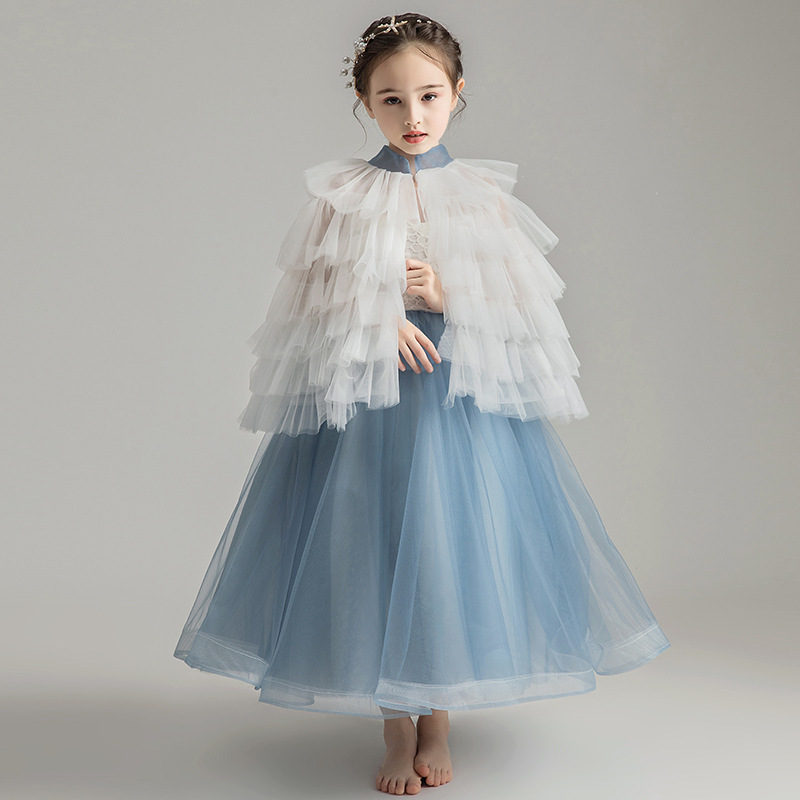 Children's Dress Fluffy Yarn Piano Performance Dress Flower Girl Wedding Dress 2024 Evening Dress Princess Dress Little Princess Girl Children's Dress Fluffy Yarn Piano Performance Dress Flower Girl Wedding Dress 2024 Evening Dress Princess Dress Little Princess Girl