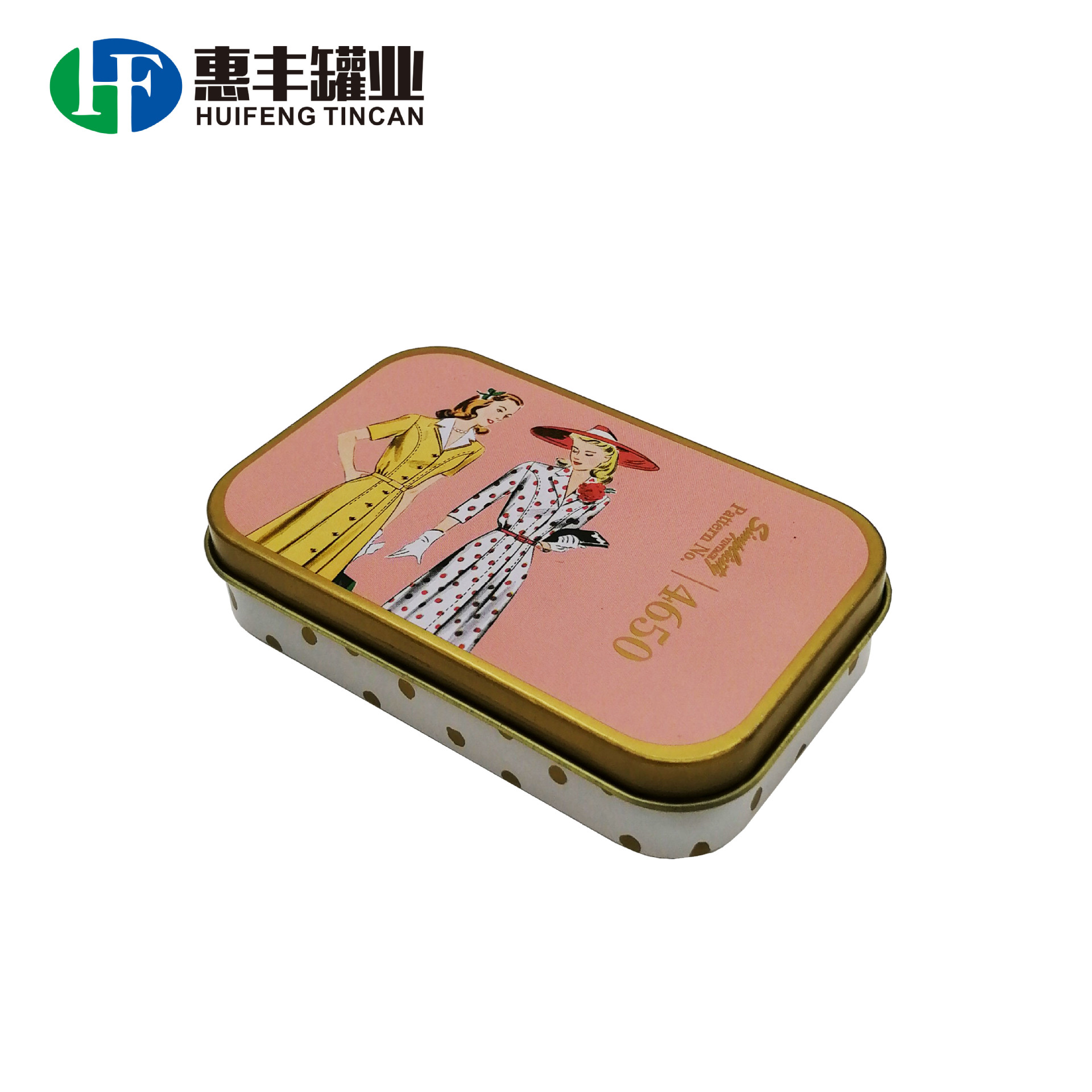 生产饰品铁盒 金属收纳盒 别针包装罐 纪念章铁盒睫毛化妆品铁罐