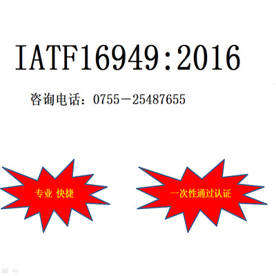 汽配工厂IATF16949:2016质量体系 五大工具运用 TUV审核 证书权威|ms
