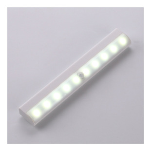 Supply Long Strip 10LED Human Body Sensor Lamp Wall Lamp Sensor Lamp Night Light