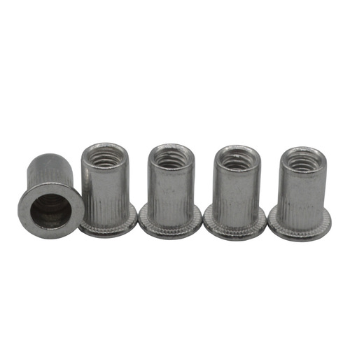 304 stainless steel rivet nut rivet nut flat head vertical stripe rivet nut pull nut M3M4M5M6M8M10M12
