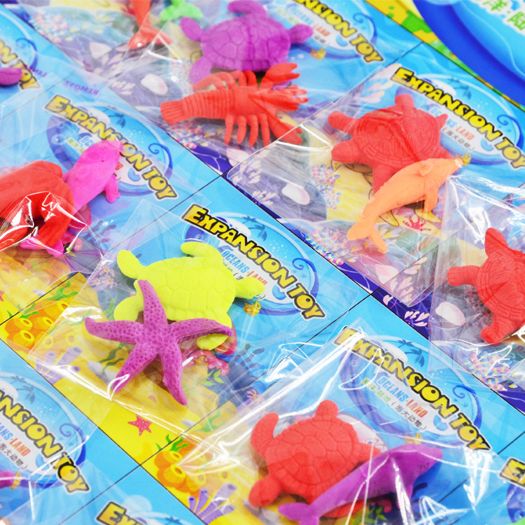 Juguete de Expansión: Animales Marinos que Crecen en Agua, Bebés del Océano, Perlas Absorbentes, Dinosaurios, Especies Marinas, Bob Esponja, 20 Unidades