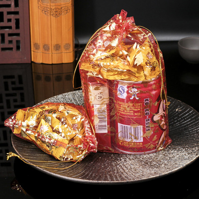 结婚喜庆用品喜糖盒红色纱网礼包装袋子回礼装糖果瓜子花生鸡蛋袋