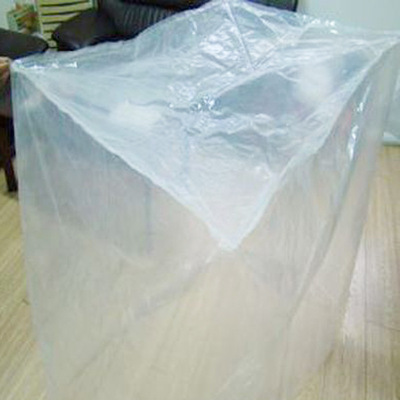 厂家定做塑料包装袋  透明防水防尘罩箱底立体四方袋印刷LOGO|ms