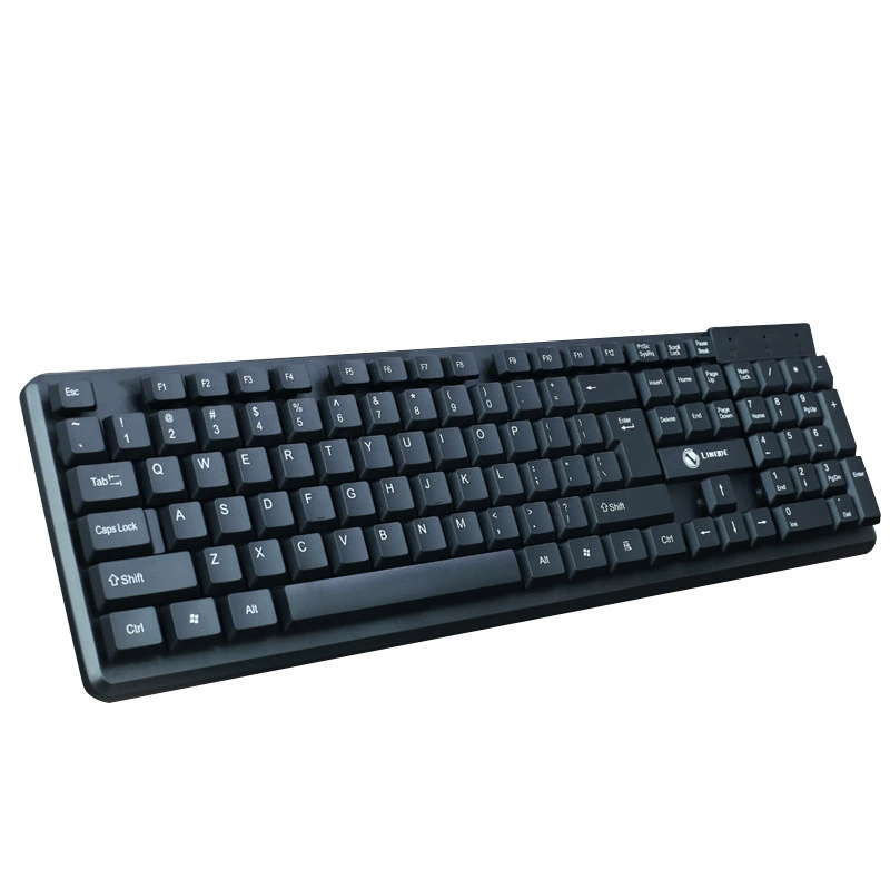 Офисная клавиатура Limei K13 проводная, USB, настольная, перьевые, водонепроницаемая клавиатура