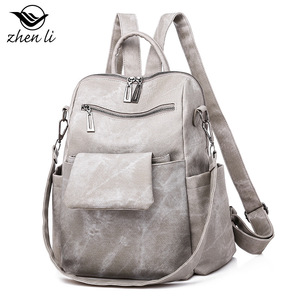 zhenli 2020新款女包 women bag 背包女双肩时尚 双肩包 女式批发