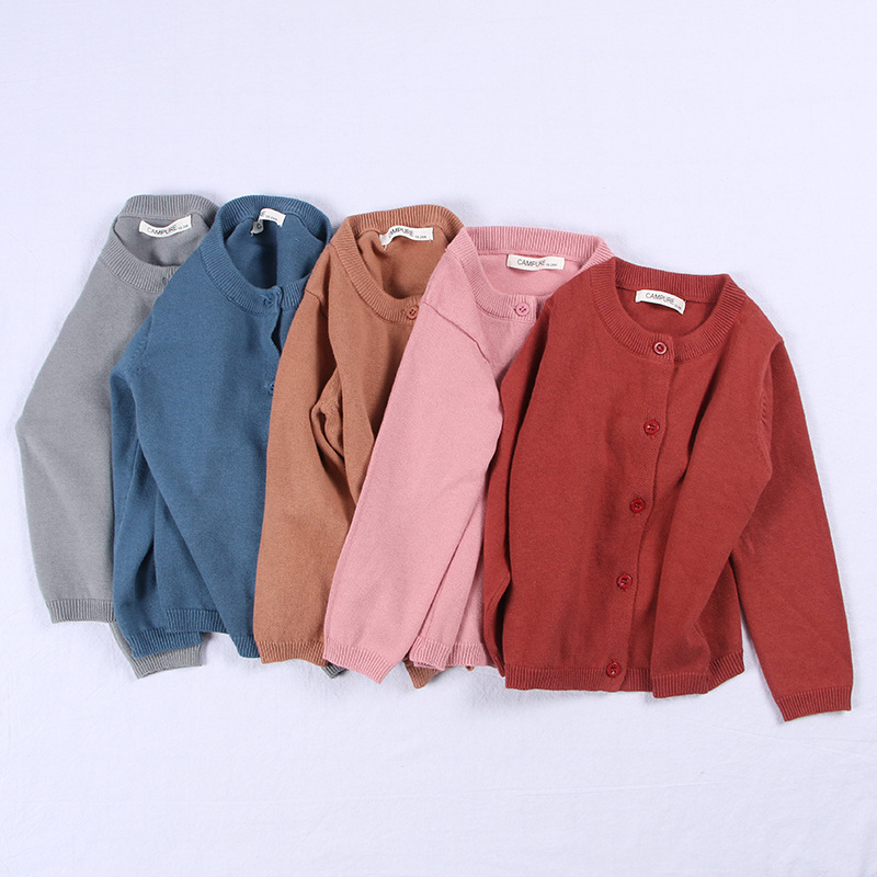 Fashion Solid Color Patchwork 100% Cotton Hoodies & Knitwears display picture 15