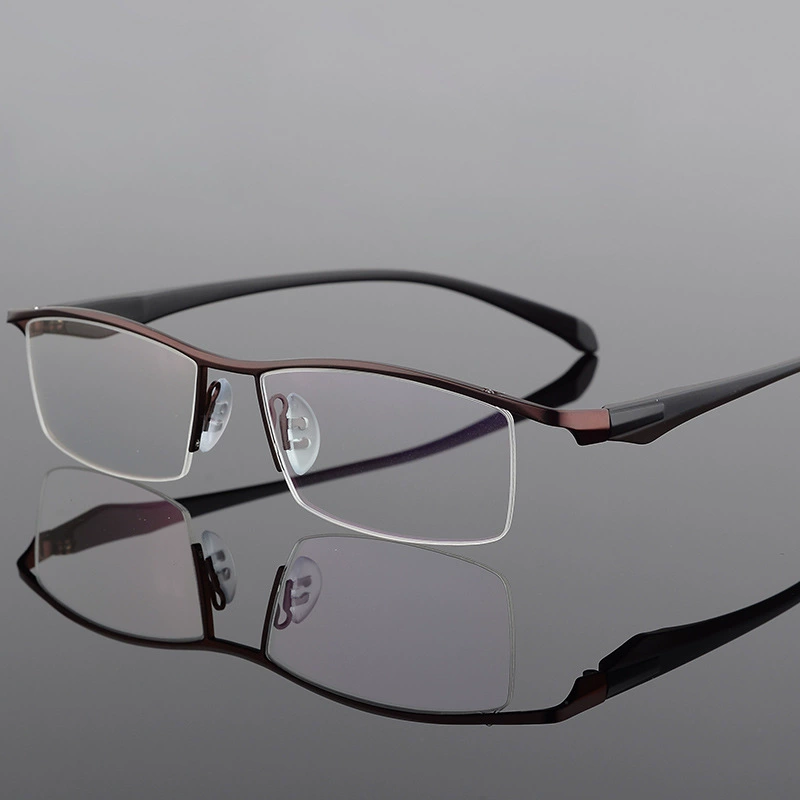Очки в пол frames для бизнесмена мужские, крепление, TR-линзовая нога, Porsche аналогичная оптика, можно установить миопию