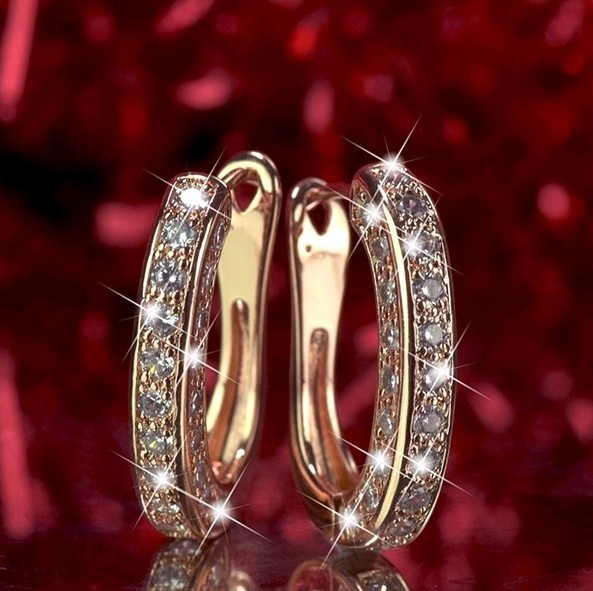 Beautiful Zircon Earrings